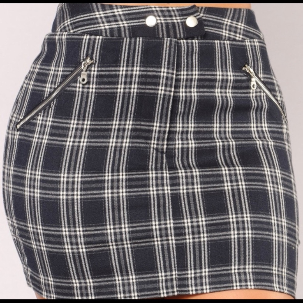Fashion Nova Plaid Skirt